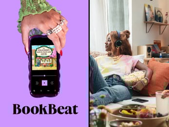 Imagen promocional de descuentos Bookbeat