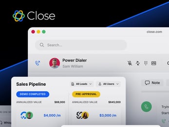 Imagen promocional de descuentos de Close Crm