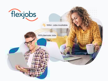 Imagen promocional de descuentos de Flexjobs